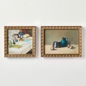 6"x6" and 6"x8" Table Still Life Framed Wall Art Set - Hearth & Hand™